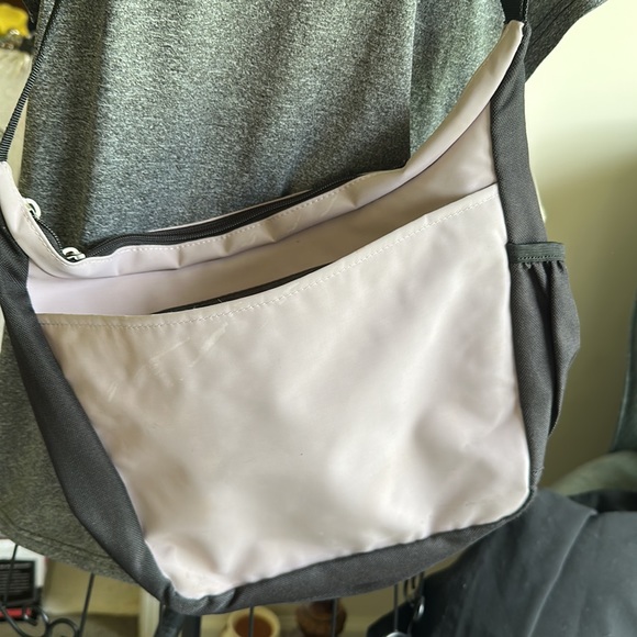 Eddie Bauer lavender, Nylon Travel Crossbody Bag - Picture 2 of 10